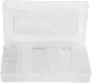 ISO-PROFI <span class=keywords><strong>357</strong></span> pièces, boîte <span class=keywords><strong>Magnum</strong></span>, assortiment de gaines thermorétractables en polyoléfine, rapport de rétraction 2:1, transparent - Product Image 3