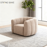 Fauteuil d'appoint moderne de luxe, style nordique, pour la détente et le loisir, mobilier de salon pour la maison