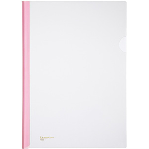 Porte-documents en plastique A858 A4, type tiroir translucide, organisateur de rapports épaissi blanc - Product Image 2