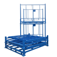 Étagère de stockage empilable pour rouleaux de tissu, capacité de charge de 1000 kg, chariot de palettisation textile pour le stockage de tissus en entrepôt