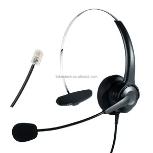 Call Center Headset RJ9 Plug Headset Voor Avaya Ip Telefoon 1603 1608 1616 9610 9620 9630 9640 9650 Yealink Telefoons