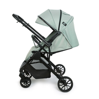 EN 1888 Poussette pliable facile de haute qualité Poussée réversible Buggy pour bébé Landau compact Poussette réversible à roulettes pour bébé