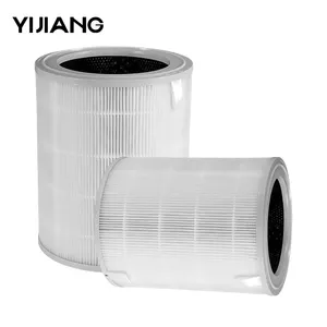 Factory Custom Cylindrical Square Air Cleaner Replacement Filter Household Air Purifier Hepa Filter