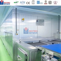 Offre Spéciale iqf processus de congélation mangue fraise crevette machine de congélation tunnel congélateur à vendre