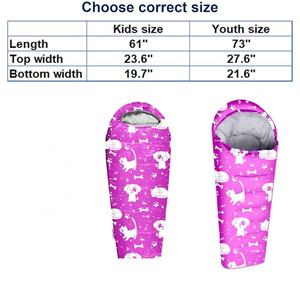 Sleeping Bag Camping Anak 4 Musim Ultra-Ringan dan Ringkas untuk Satu Orang, Model Portable Baru - Product Image 4