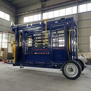Automatic Manual Cow Crush <strong>Cattle</strong> Squeeze Chute Livestock with Scales Steel and Metal Farm Equipment for <strong>Cattle</strong> - Product Image 6