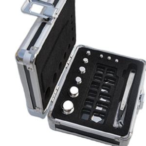 종류 F1 1mg-100g 실험실 균형 가늠자 표준 고정되는 스테인리스 시험 구경측정 무게 - Product Image 1