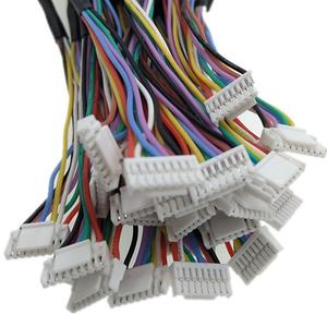 Fabrik-Großhandel Maßgefertigte 1,25mm Rastermaß 8-Pin JST-GH / GHR-08V Steckverbinder Mit Silikon 3239 30AWG Gummikabel - Product Image 2