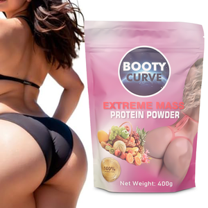 <span class=keywords><strong>BOOTY</strong></span> CURVE Herbal Ertreme Mass Protein Powder 400G Wholesale Hip and Big Butt Maca Powder pour Boost Fesses - Product Image 5