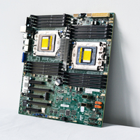 Motherboard Server/Workstation H11DSi 2x RJ45 Gigabit Ethernet LAN Dual Socket SP3 240W TDP Prosesor AMD EPYC Seri 7001/7002