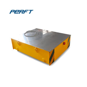 Steel Cable <strong>Drum</strong> Heavy Duty Platform Motorized Transfer <strong>Trolley</strong> Handling Equipment - Product Image 4