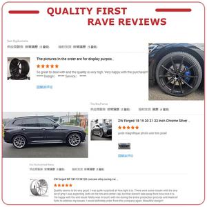 Jantes forgées ZW Deep Concave noires légères 18 19 20 21 22 pouces 5x112 pour <span class=keywords><strong>BMW</strong></span> Série 3 G20 Série 5 G30 personnalisées - Product Image 5
