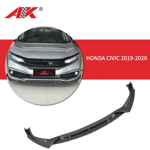 Autoteile Für 10,5. Honda Civic 2019 2020 Diffusor Auto Front stoßstange Splitter Lip Spoiler Diffusor BodyKit