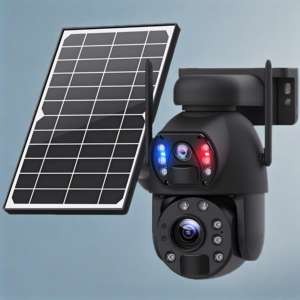 Caméra de sécurité solaire UBOX 6MP avec zoom optique 20X, 4G/WiFi, IP66, audio bidirectionnel, vision nocturne, PTZ, grand angle, cloud - Product Image 5