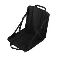 Dossier rembourré de coussin de siège de stade en polyester léger portable pour les événements sportifs et les concerts en plein air