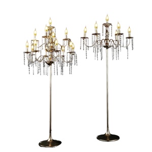 Candelabro de Metal <span class=keywords><strong>Dorado</strong></span> EG-L120 en Oferta, Centro de <span class=keywords><strong>Mesa</strong></span> <span class=keywords><strong>para</strong></span> Bodas y Decoración Navideña - Product Image 5