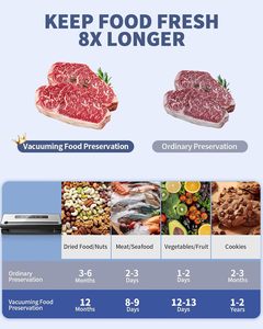 Machine de mise sous vide professionnelle de haute qualité pour cuisine, facile à utiliser à la maison, avec coupe-aliments intégré, vente en gros - Product Image 2