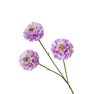 Fiori di Peonia Artificiali Stratificati di Alta Qualità per Matrimoni, 50cm, Stampa Serigrafica, Tessitura Pan, Colore Personalizzato, Fiori per Feste - Product Image 1