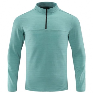 Abbigliamento Fitness ad Asciugatura Rapida, T-shirt Sportiva Casual in Poliestere <span class=keywords><strong>a</strong></span> <span class=keywords><strong>Maniche</strong></span> <span class=keywords><strong>Lunghe</strong></span>, Top Sportivo Elasticizzato da Uomo - Product Image 5