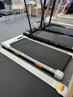 Treadmill bantalan berjalan di bawah meja, Treadmill Mini portabel dengan aplikasi bluetooth dengan miring manual