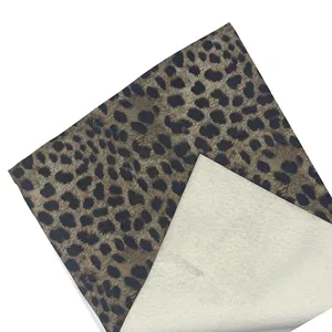 Animal Pattern Craft Leather Leopard Pattern Advanced PU Synthetic Leather Used For Sofa Clothing Luggage