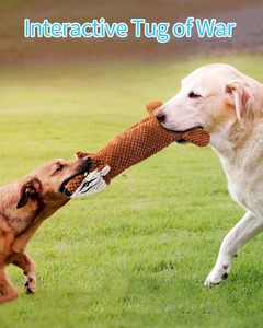 Juguete de Peluche Interactivo para Perros, Juguete Resistente para Masticar y Jalar, Ecológico para Mascotas - Product Image 4