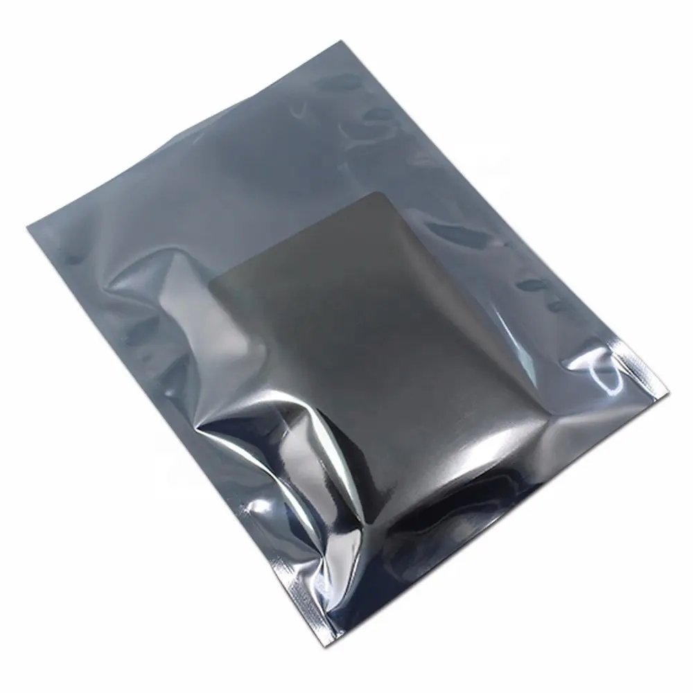 Custom 10x15cm ESD Shielding Bags Hard Disk Drive Packaging Bag Antistatic ESD shielding Open Top ESD Shielding Bag