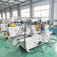 Machine à cintrer les tuyaux à double tête UM-SW38 avec rotation à 90 degrés pour la cintrage de chaises de bureau
