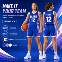 Ensemble d'uniformes de basketball unisexes personnalisés ELITE – Maillot et short sublimés sur mesure – Tenues d'équipe OEM pour clubs, écoles et équipes – 100 % personnalisable