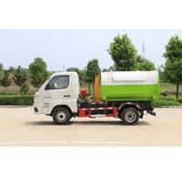 Module supérieur de camion benne basculante manuel de 11 tonnes avec bras de levage et moteur de pompe – Conception personnalisée pour la collecte de déchets lourds