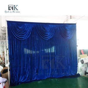 Easy Install Pipe Kits Hotel Decor Adjustable Pipe Kits Pipe and Drape Kit Backdrop for Wedding House Concerts - Product Image 4