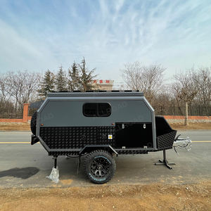 Pequeños remolques de camping remolque Camper híbrido con tienda de techo - Product Image 5