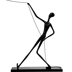 Bức tượng nhân vật Đèn sàn nghệ thuật trang trí đèn sàn đơn giản hiện đại đầu giường phòng khách phòng trưng bày quần áo cửa hàng nơi khách sạn nhựa ánh sáng - Product Image 5