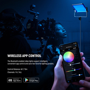 Nouvelle lampe LED de photographie RVB pleine couleur <span class=keywords><strong>660</strong></span> PRO II, contrôle par application, luminosité/colore réglables - Product Image 3