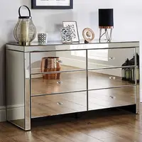 Mirrored Sideboard Chest of Drawers, Mirrored Furniture