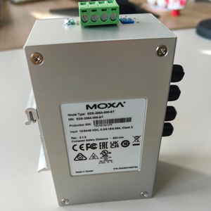 Switch Ethernet Industrial MOXA EDS-208A Serie Original y Nuevo, EDS-208A-MM-ST de 8 Puertos, Tipo Sin Mantenimiento - Product Image 3