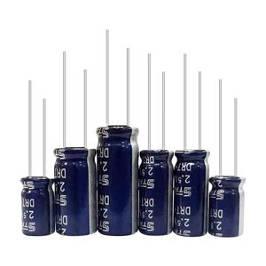 Supercondensatore EDLC BSSY)Korchip Serie <span class=keywords><strong>DRT</strong></span> di Alta Qualità, Tipo Cilindrico, da 2.5V 1F a 50F, Vendita Calda - Product Image 1