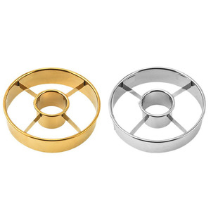 Tagliabiscotti Rotondo <span class=keywords><strong>per</strong></span> Mousse e Torte, Stampo Professionale in Acciaio Inox <span class=keywords><strong>per</strong></span> Ciambelle, <span class=keywords><strong>per</strong></span> Pasticceria e Cucina - Product Image 1