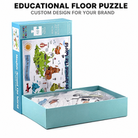 Jeux de société de puzzles personnalisés, jouets éducatifs précoces pour enfants, puzzle personnalisé pour enfants