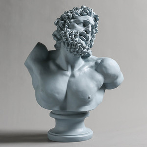Decorazione per la casa europea decorazione in <span class=keywords><strong>resina</strong></span> testa busto in <span class=keywords><strong>resina</strong></span> moderna scultura statua di laocoonte per la vendita - Product Image 6