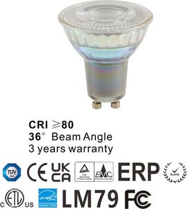 MR16 <span class=keywords><strong>GU10</strong></span> AC 110V-250V Led <span class=keywords><strong>Ampoule</strong></span> CE Usine Directement 5W/6 W/7W/8W/9W LED Ampoules <span class=keywords><strong>GU10</strong></span> + <span class=keywords><strong>C</strong></span> MR16 avec Couvercle en Verre - Product Image 2