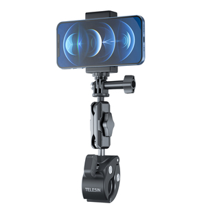 Accessoires Telesin pour caméras d'action Go Pro 13 et téléphones portables, pince de guidon, support de vélo, support de guidon de moto - Product Image 2