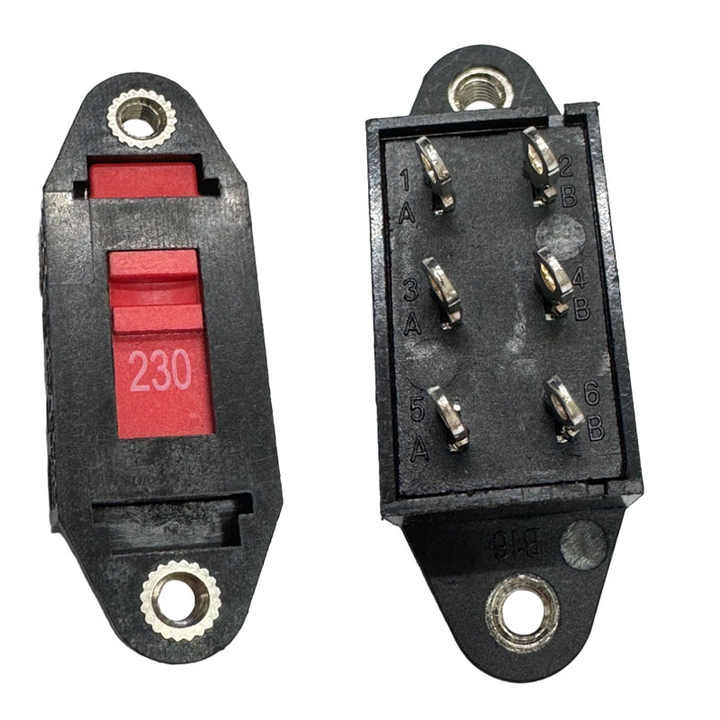 10A 250V Slider Switch 115V to 230V Voltage Selection Power Conversion ...