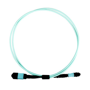 Cable de Conexión de Fibra Óptica GETEKnet OEM MTP MPO de 8, 12 y 24 Núcleos OM3 OM4 <span class=keywords><strong>OM5</strong></span> Macho/Hembra, MPO a LC Uniboot LSZH, Certificado CE/ROHS - Product Image 1