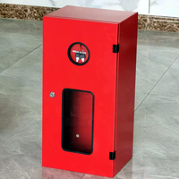 Kotak Kabinet Pemadam Kebakaran CO2 2KG dengan Pemadam Kebakaran Karbon Dioksida Portabel, Peralatan Pemadam Kebakaran Dinding OEM