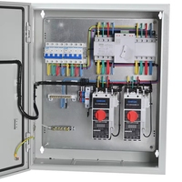 Caja de Control de Distribución para Extinción de Incendios con Interruptor de Transferencia Automática de Doble Alimentación Personalizado 220V/380V 10-100A 2P 3P 4P