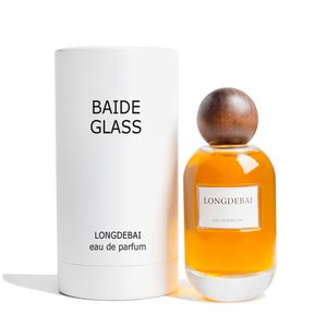 Wholesale Round Perfume <b>Spray</b> <b>Bottle</b> <b>Empty</b> Crimp Cylinder Clear White Cap 100ml Glass Perfume <b>Bottle</b> with Tube Box - Product Image 4