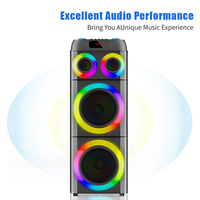 Altavoz Portátil con Micrófono, Altavoz Inalámbrico BT, Resistente al Agua, de Plástico, con Micrófono Inalámbrico, Muestra Gratuita