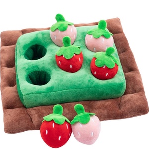 Divers jouets en peluche Poussin Ours Fraise Jouets en peluche de Noël pour enfants - Product Image 3