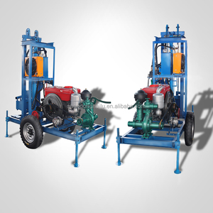 Chuyên nghiệp xách tay khoan lỗ máy 150 mét sâu thủy lực nước giếng khoan Giàn Khoan động cơ diesel thành phần cốt lõi - Product Image 5